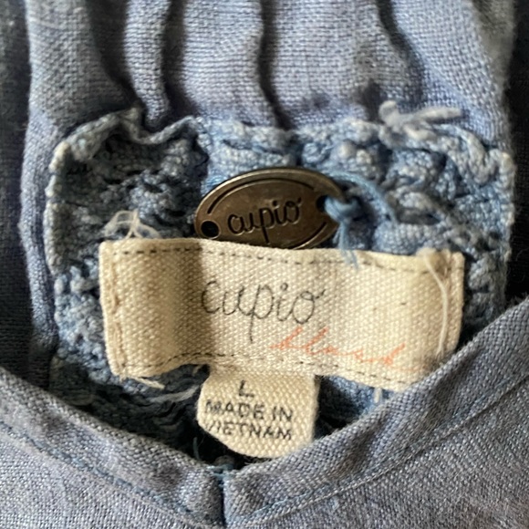 Jean v-neck tank top - Picture 3 of 3